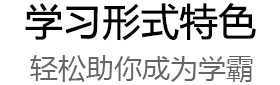 多元化形式特色